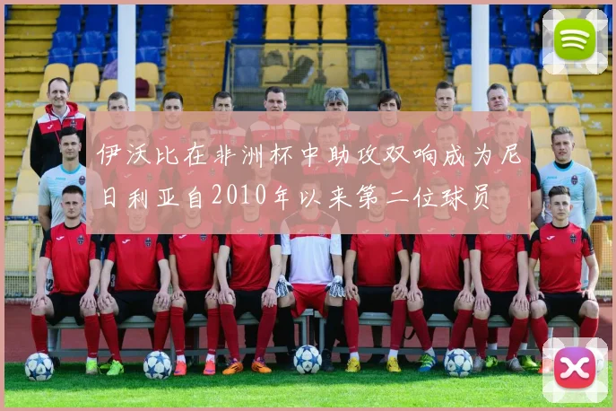 伊沃比在非洲杯中助攻双响成为尼日利亚自2010年以来第二位球员